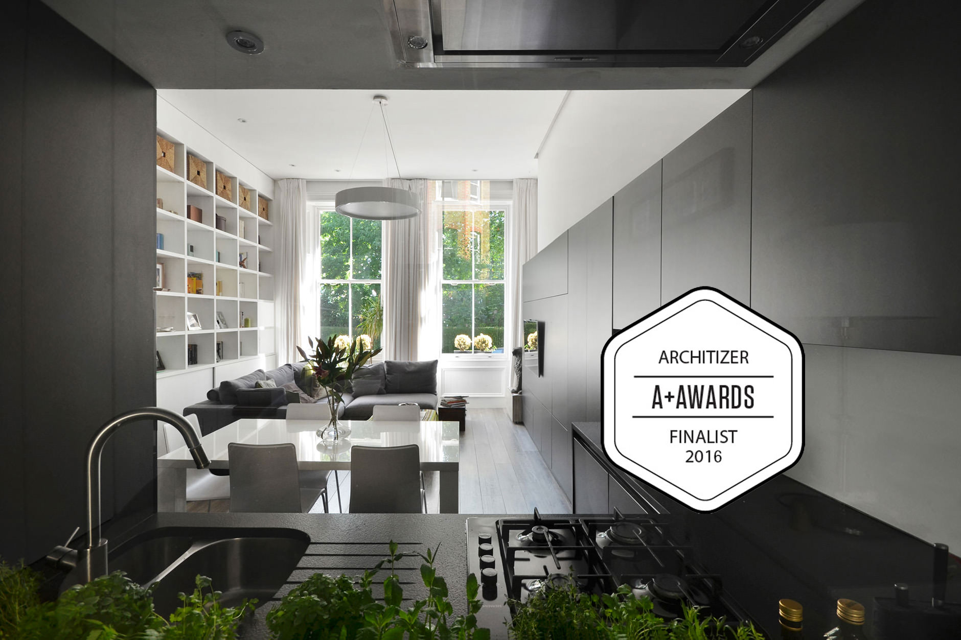 Architizer Finalist Dpaw - Nevern Square Apartment